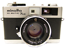 Minolta camera HiMatic 7sII